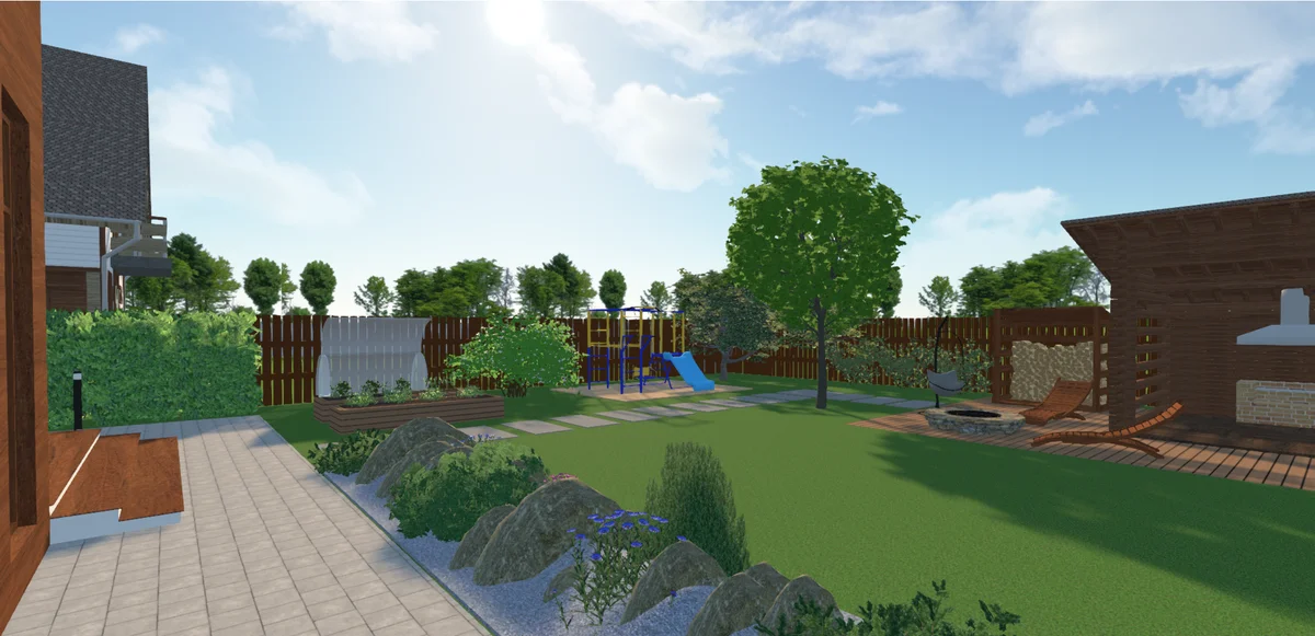 Проект небольшого участка 7 соток