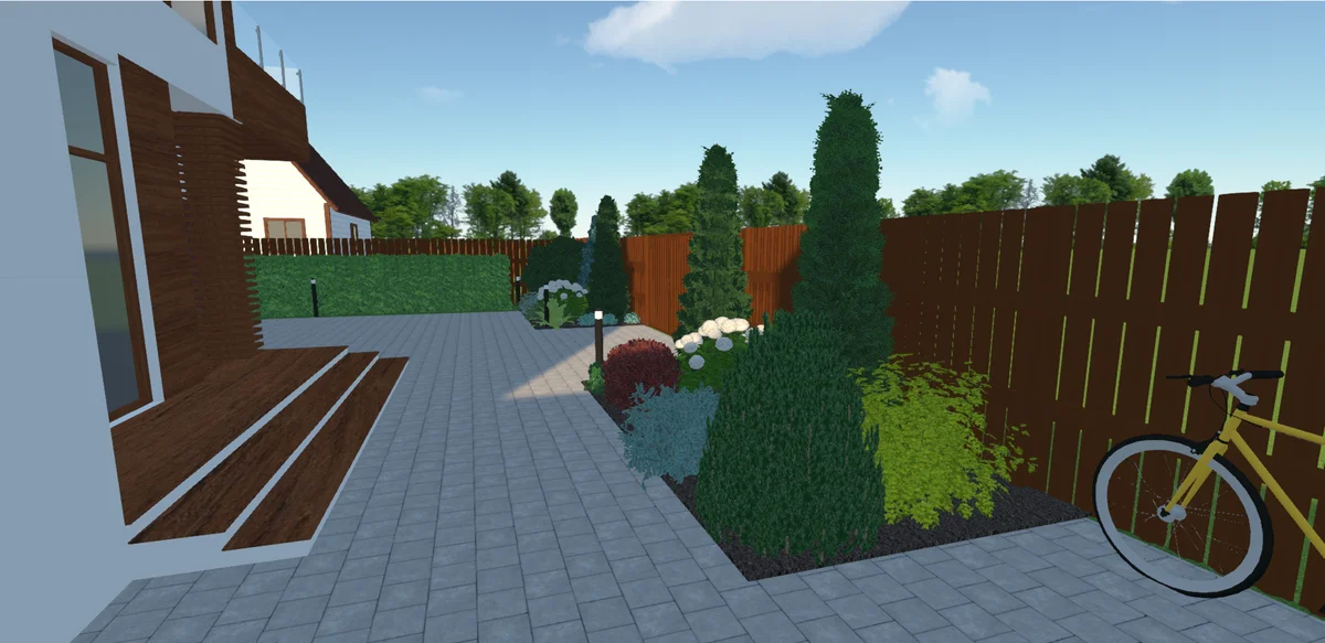 Создание чешской скалки в программе для ландшафта