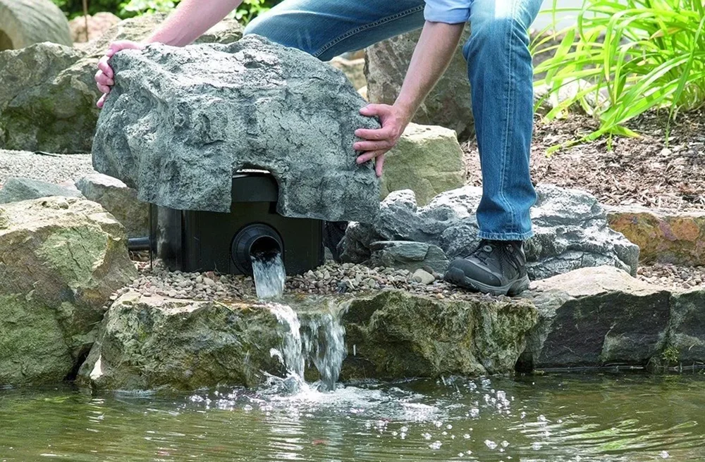 наполнение водоема водой