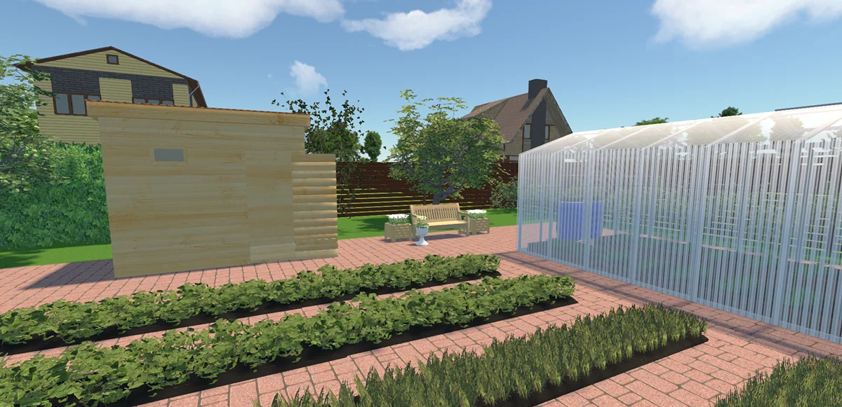 как оформить грядки