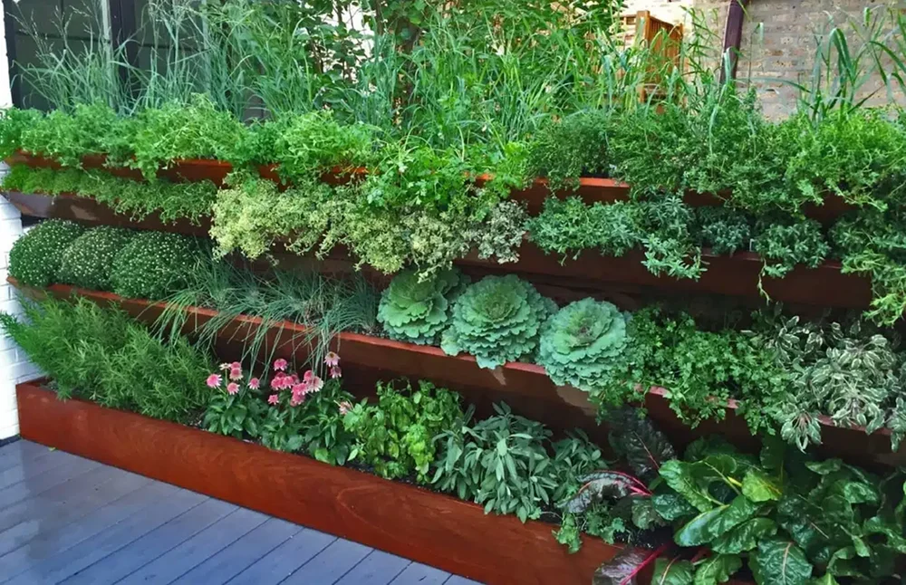 вертикальные грядки