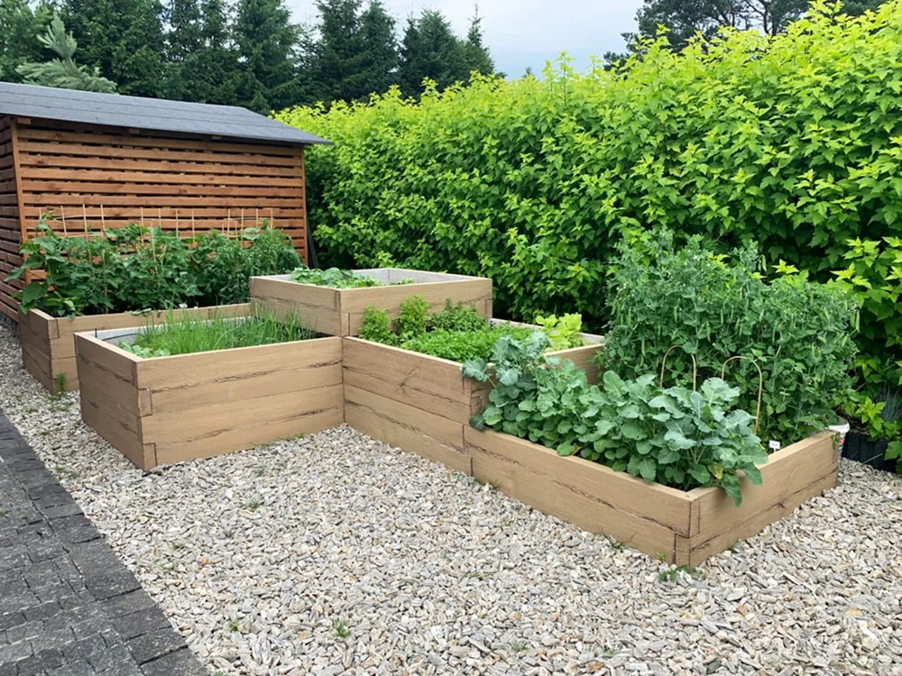 деревянные грядки
