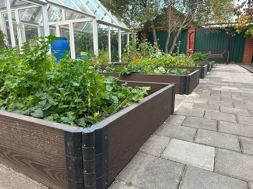 из чего сделать грядки