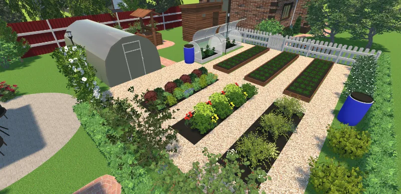 Идеи создания ландшафтного дизайна сада и огорода своими руками