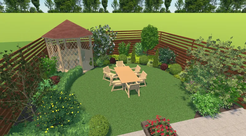 Дизайн огорода своими руками: оформление грядок в саду +75 фото