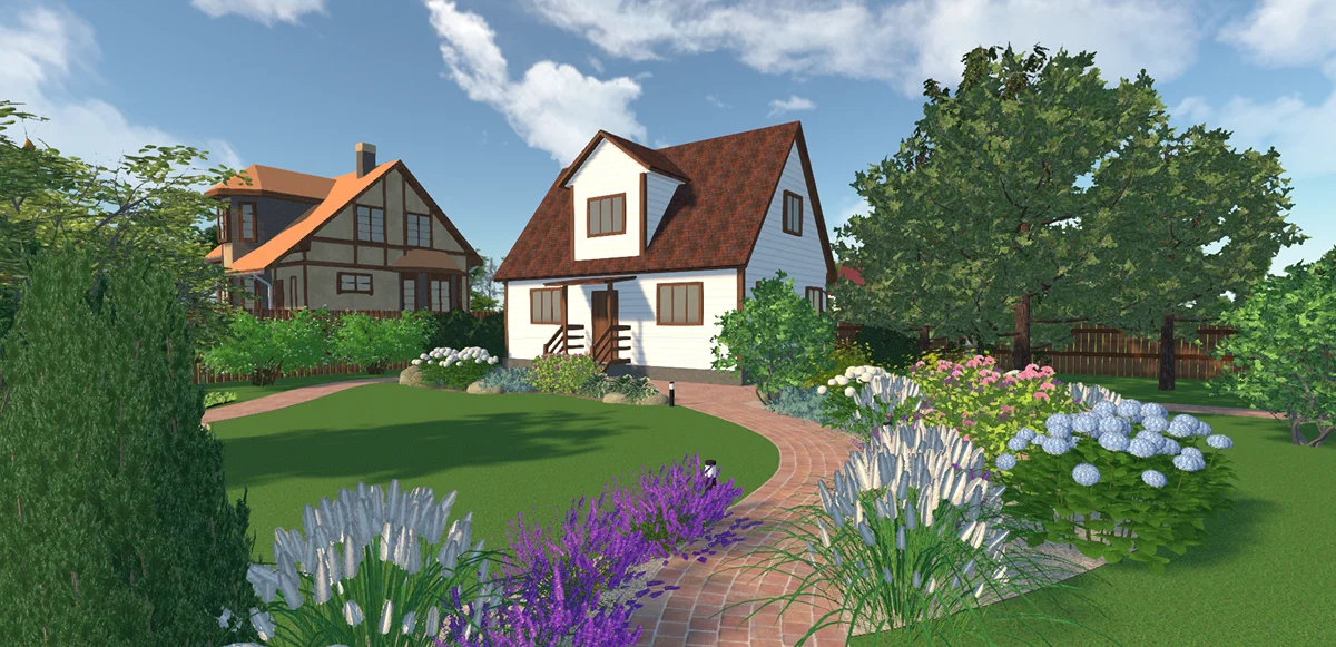 Ландшафтный дизайн участка