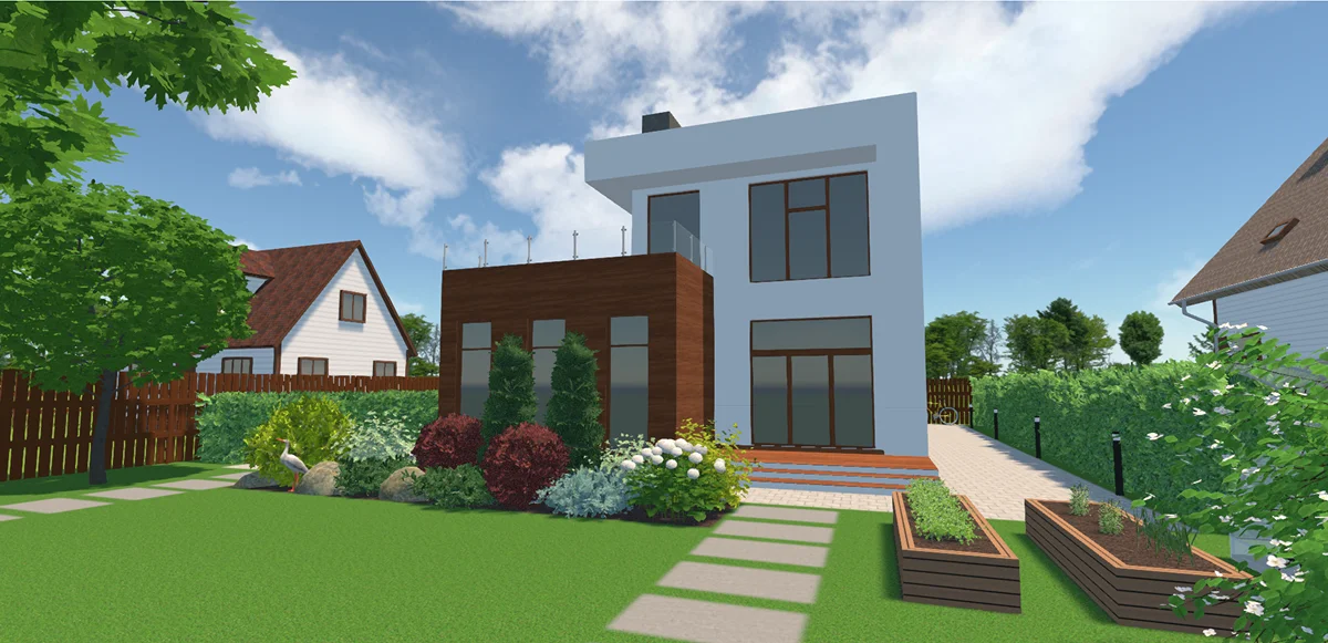 Дом в современном стиле