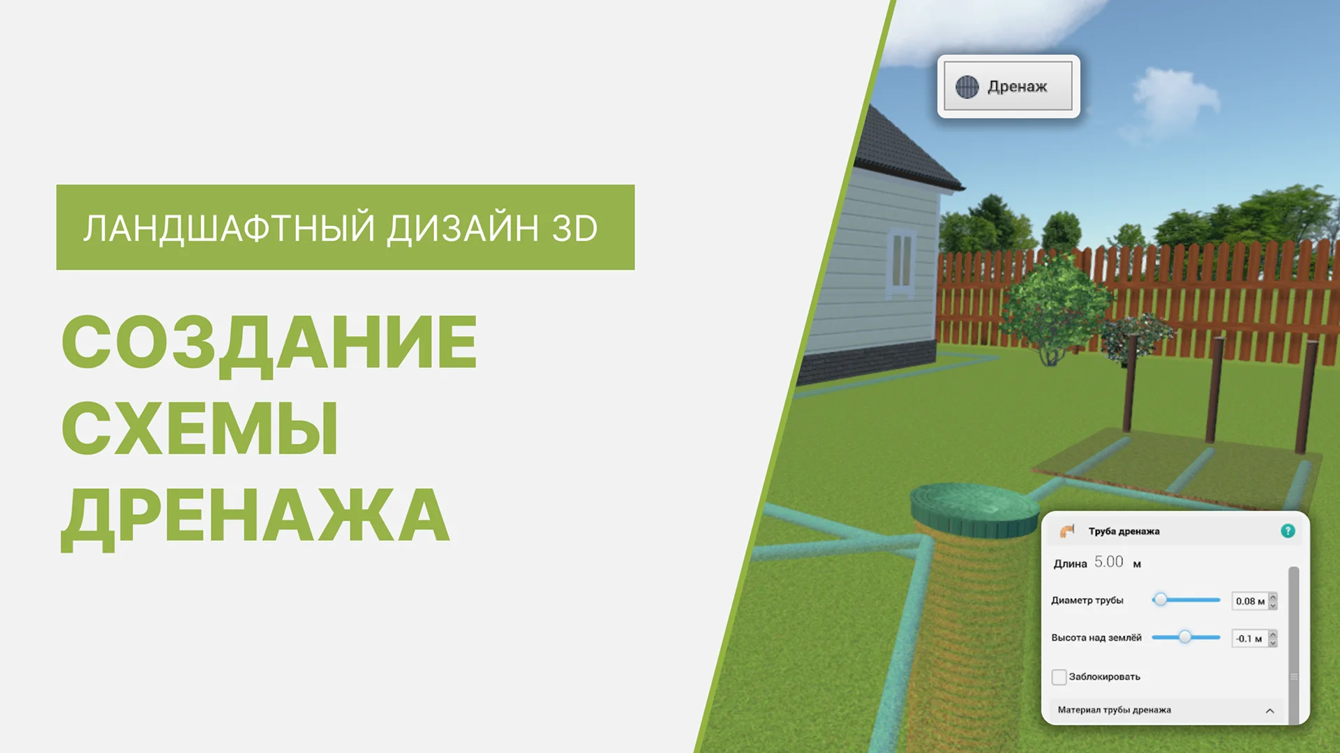 Создание дренажной системы