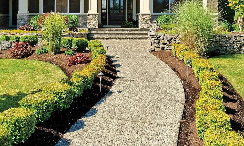 ширина садовой дорожки