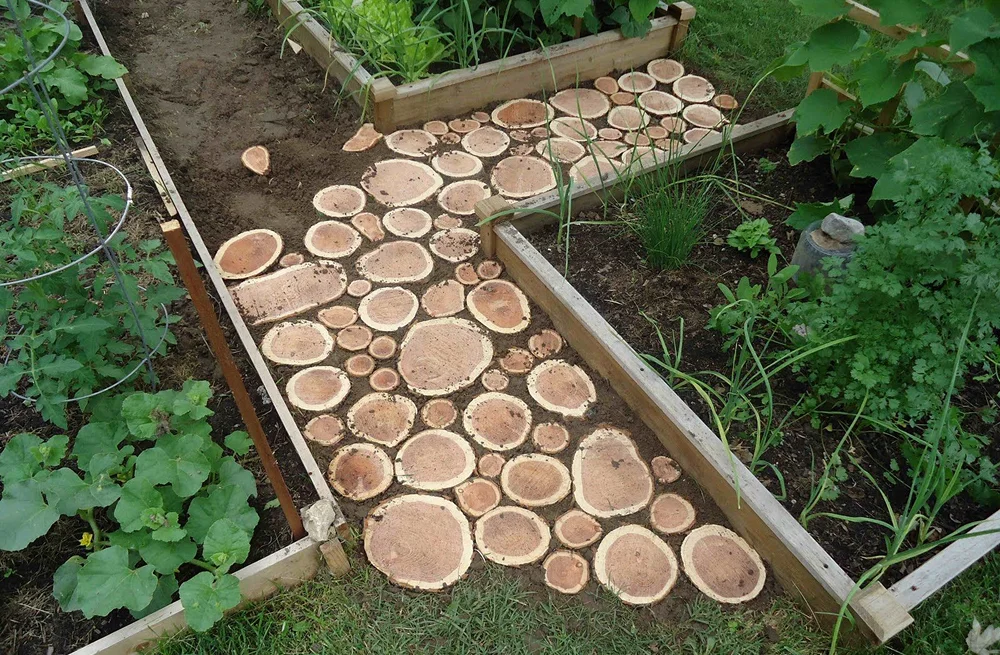 варианты садовых дорожек