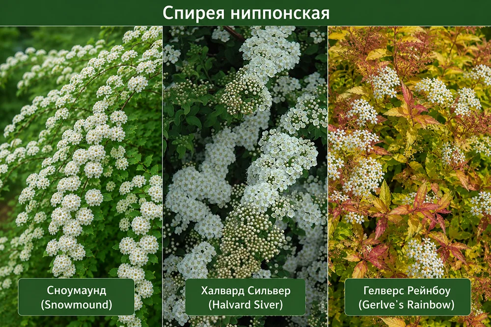 Спиреи в ландшафтном дизайне дачного участка