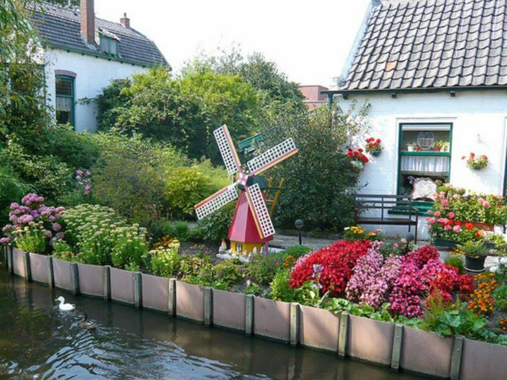 Как оформить сад в голландском стиле